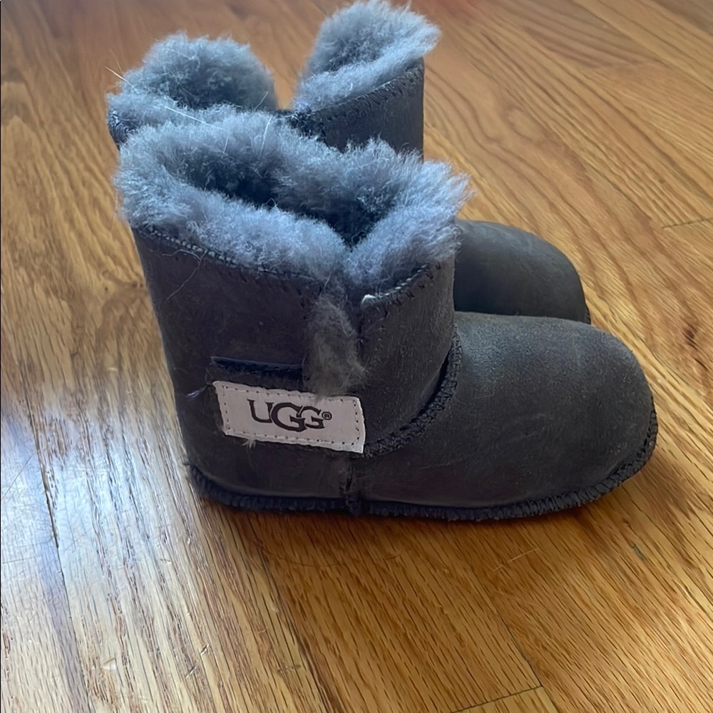 UGG Charcoal Shearling Infant Boots